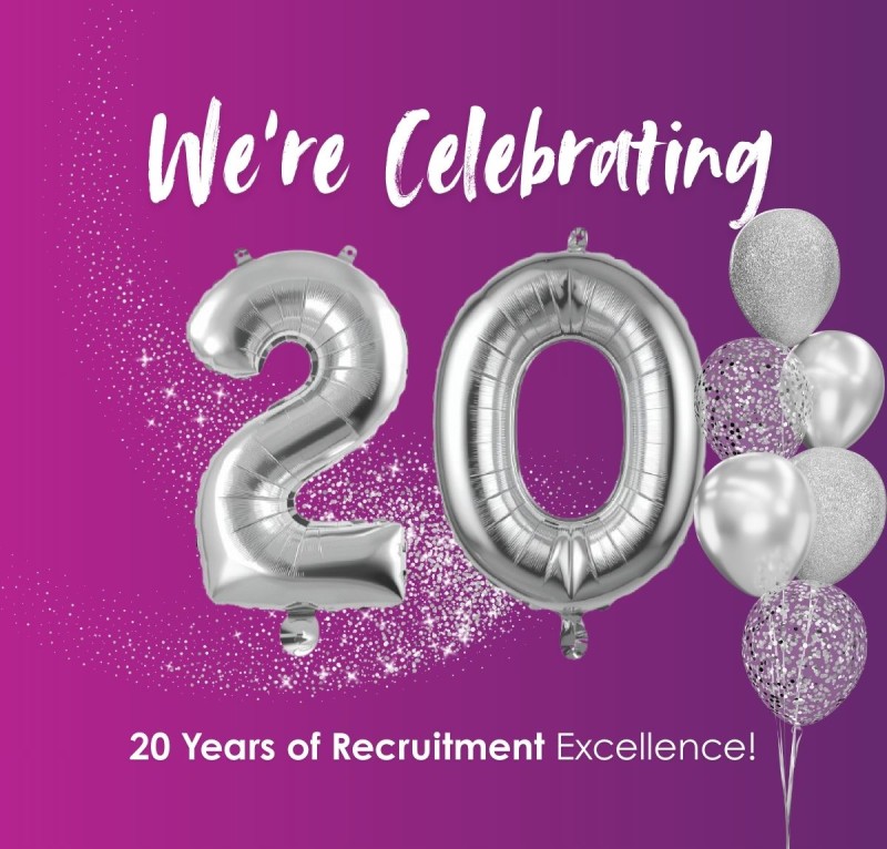 People Dimension is celebrating 20 years of recruitment excellence
